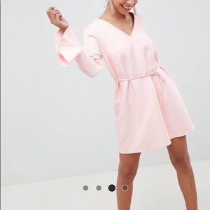 Asos petite bell sleeve dress